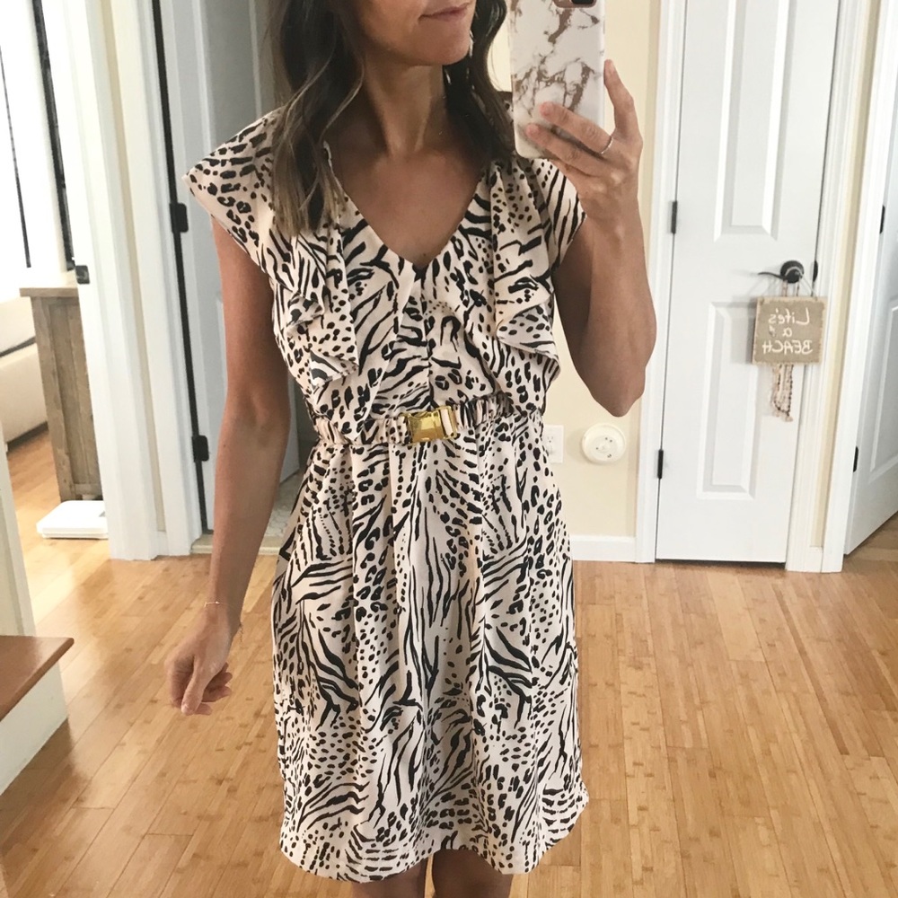 Animal Print Dress